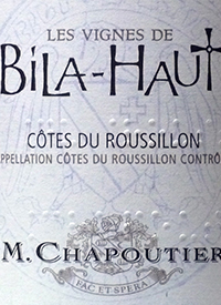 M. Chapoutier Domaine de Bila-Haut Blanctext