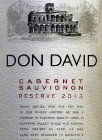 El Esteco Don David Cabernet Sauvignon Reservetext