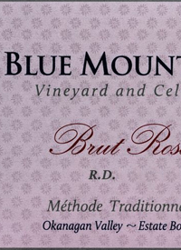 Blue Mountain Brut Rosé R.D. Méthode Traditonelletext