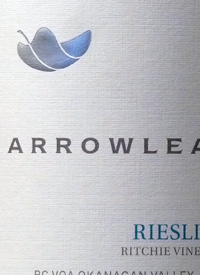 Arrowleaf Riesling Ritchie Vineyardtext
