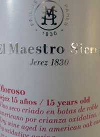 El Maestro Sierra Oloroso 15 years oldtext