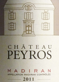Chateau Peyros Madiran Tannat Cabernet Franctext