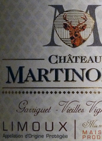 Château Martinolles Garriguet Vieilles Vignestext