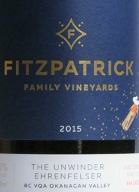 Fitzpatrick Family Vineyards The Unwinder Ehrenfelsertext