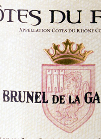 Brunel de la Gardine Cotes du Rhonetext