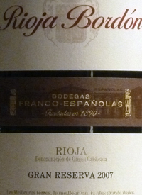 Rioja Bordon Gran Reservatext