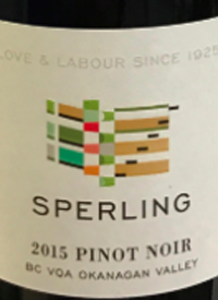 Sperling Vineyards Pinot Noirtext