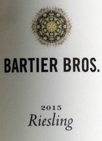 Bartier Bros. Rieslingtext