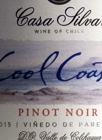 Casa Silva Cool Coast Pinot Noir Vinedo de Paredonestext