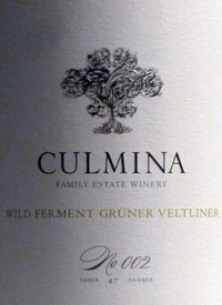 Culmina Family Estate Wild Ferment Gruner Veltliner No. 002text