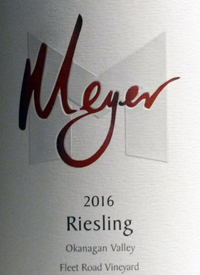 Meyer Family Fleet Road Vineyard Rieslingtext