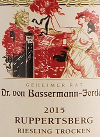 Dr. von Bassermann-Jordan Ruppertsberg Riesling Trockentext