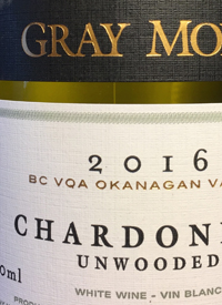 Gray Monk Chardonnay Unwoodedtext