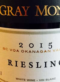 Gray Monk Rieslingtext