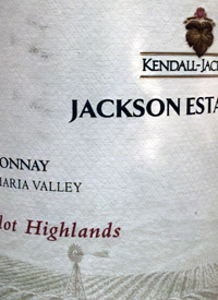 Jackson Estate Camelot Highlands Chardonnaytext