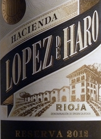 Hacienda Lopez de Haro Rioja Reservatext