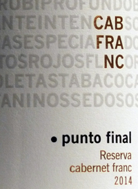 Punto Final Cabernet Franc Reservatext
