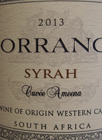 Dorrance Cuvee Ameena Syrahtext