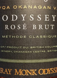 Gray Monk Odyssey Rose Brut Méthode Classiquetext