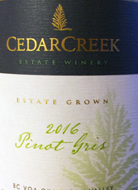CedarCreek Pinot Gristext