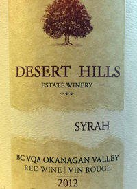Desert Hills Syrah Three Boys Vineyardtext