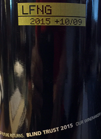 Laughing Stock Vineyards Blind Trust Red +10/09text