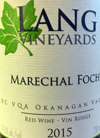 Lang Vineyards Maréchal Fochtext