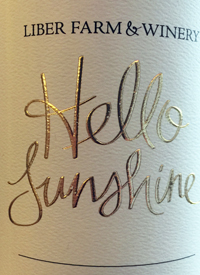 Liber Farm and Winery Hello Sunshinetext