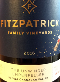 Fitzpatrick Family Vineyards The Unwinder Ehrenfelsertext