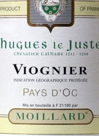 Moillard Viognier Hugues le Justetext