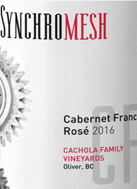 Synchromesh Cachola Family Vineyards Cabernet Franc Rosétext