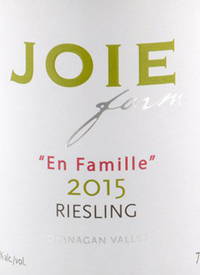 JoieFarm En Famille Rieslingtext