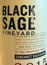 Black Sage Vineyard Cabernet Sauvignontext