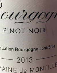 Domaine de Montille Bourgogne Pinot Noirtext