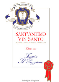 Il Poggione Vin Santo Sant'Antimo Riservatext
