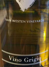 Van Westen Vineyards Vino Grigiotext