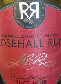 Rosehill Run Rosehall Vineyard Pinot Noirtext
