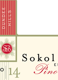 Sokol Blosser Pinot Noir Estate Cuveetext