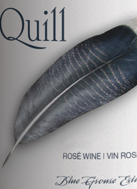 Blue Grouse Quill Rosétext