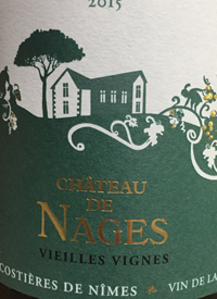 Chateau de Nages Vieilles Vignestext