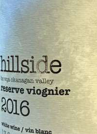 Hillside Reserve Viogniertext