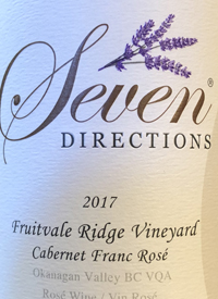 Seven Directions Fruitvale Ridge Vineyard Cabernet Franc Rosétext
