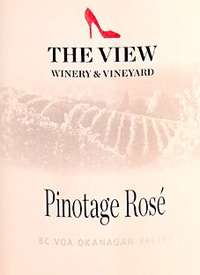 The View Pinotage Rosétext