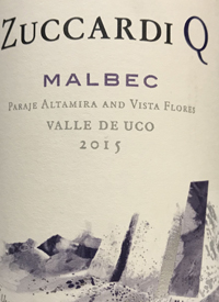 Zuccardi Q Malbec Paraje Altamira and Vista Florestext